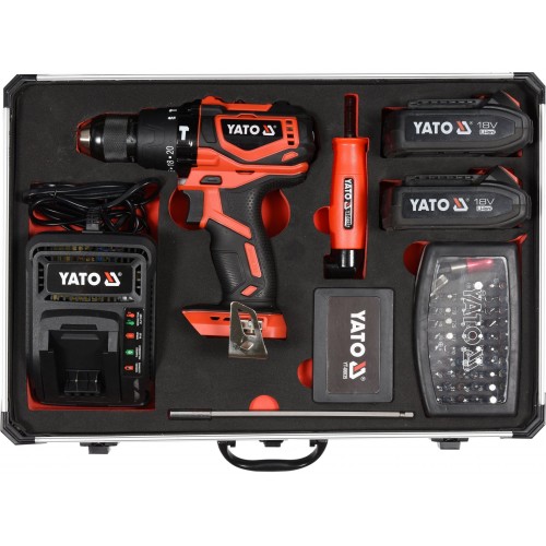 Set autofiletanta 18V 126 pcs 2 acumul