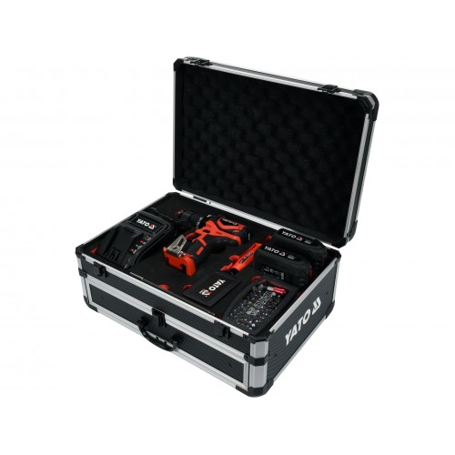 Set autofiletanta 18V 126 pcs 2 acumul
