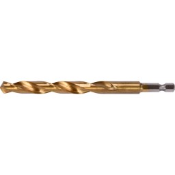 METAL DRILL WITH HEX SHANK 10,0MM TITAN