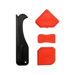 TROWEL FOR SILICON WITH CUTTER