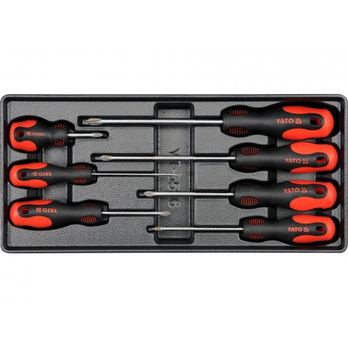 PVC TRAY WITH 7 PCS PHILLIPS SCREWDRIVERS