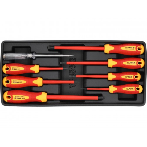 INSULATED SCREWDRIVERS, 8PCS SET
