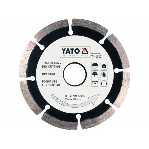 DISC DIAMANTAT SEGMENTE HS 115 MM