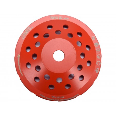 DISC CUPA DIAMANTAT 180MM M14
