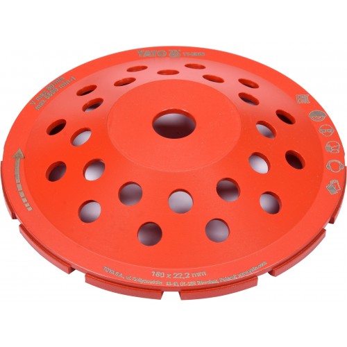 DISC CUPA DIAMANTAT 180MM M14