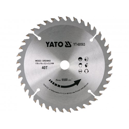 DISC CIRCULAR PT LEMN,170X16X2,2MM