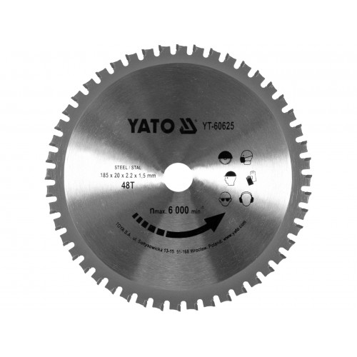 TCT BLADE FOR METAL 18548T 20MM