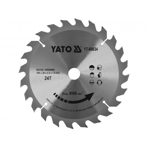 DISC CIRCULAR 190X24X20MM