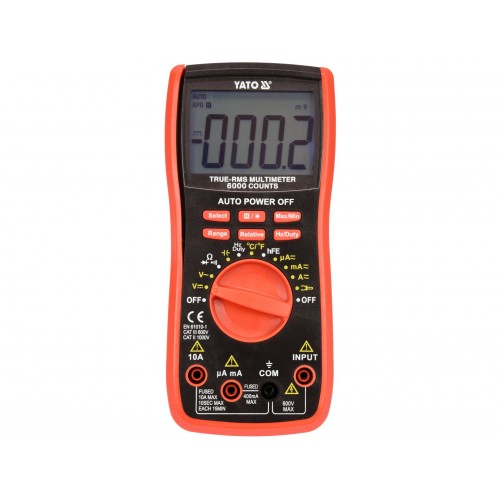 DIGITAL MULTIMETER WITH TRUE RMS