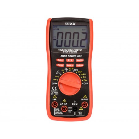 DIGITAL MULTIMETER WITH TRUE RMS