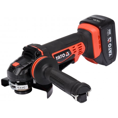 POLIZOR UNGHIULAR  18V, CU 2 ACUMULATORI
