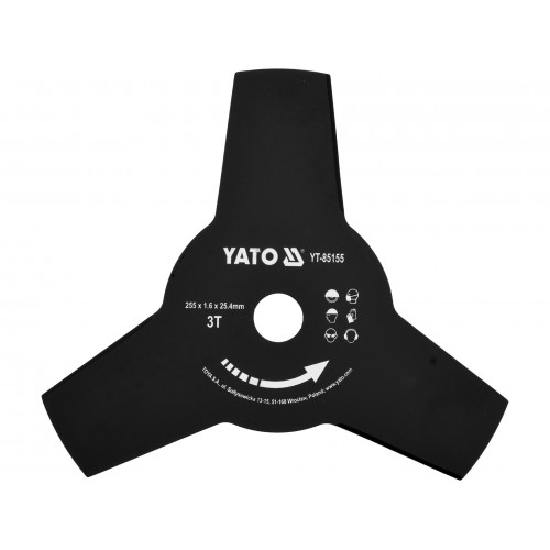 BLADE FOR BRUSH CUTTERS 255MM 25,4MM