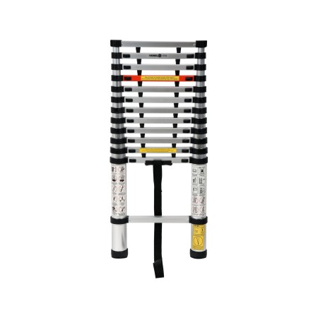 ALU TELESCOPIC LADDER 3,8M 13STEPS