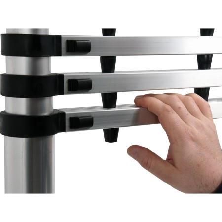 ALU TELESCOPIC LADDER 3,8M 13STEPS