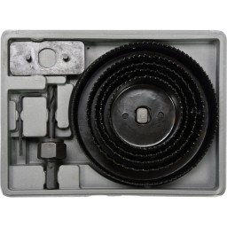 SET FREZE PENTRU SCOS CEPURI DE LEMN 8  PIESE 64-127 MM