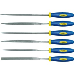 SET 6 PILE VARF ASCUTIT PENTRU METAL  180 MM