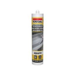 Mastic profesional acoperis Soudal Aquafix, incolor, 280 ml