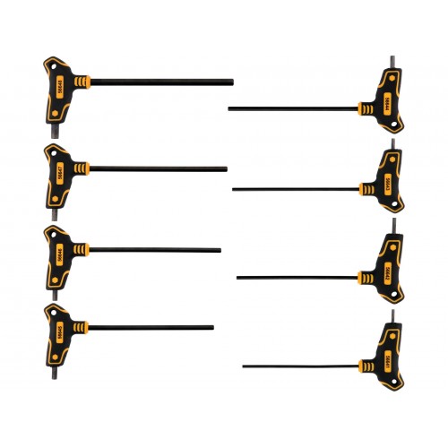 SET CHEI HEXAGONALE CU MANER 8 PIESE