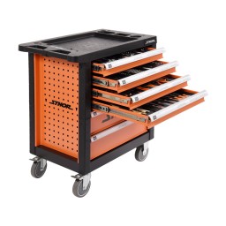 Dulap de scule 6 sertare, 302 piese