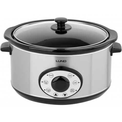 SLOW COOKER 280W 4,5L WITH TIMER