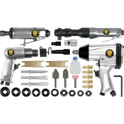 SET UNELTE PNEUMATICE+ACCESORII