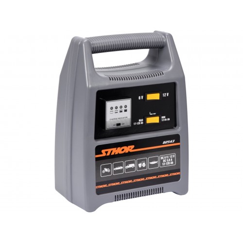 BATTERY CHARGER 612V 8A 120AH LED