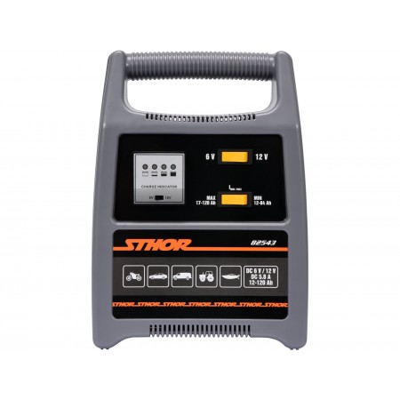BATTERY CHARGER 612V 8A 120AH LED