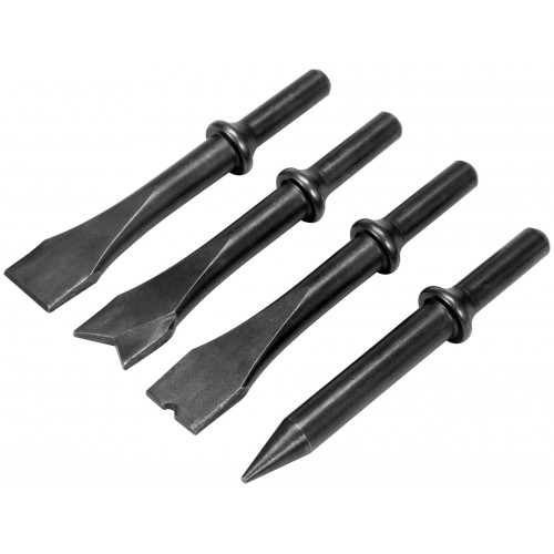 ROUND SHANK CHISEL SET 4 PCS