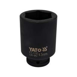 HEXAGONAL DEEP IMPACT SOCKET 34 43 MM