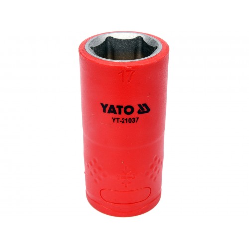 INSULATED HEXAGONAL SOCKET 17MM 12 VDE