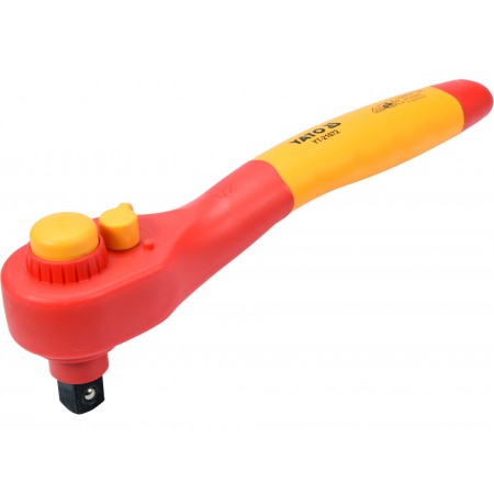 INSULATED RATCHET HANDLE 12 250MM VDE