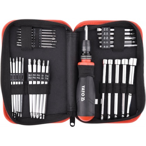 28PCS SCREWDRIVER SET WTIH BITS